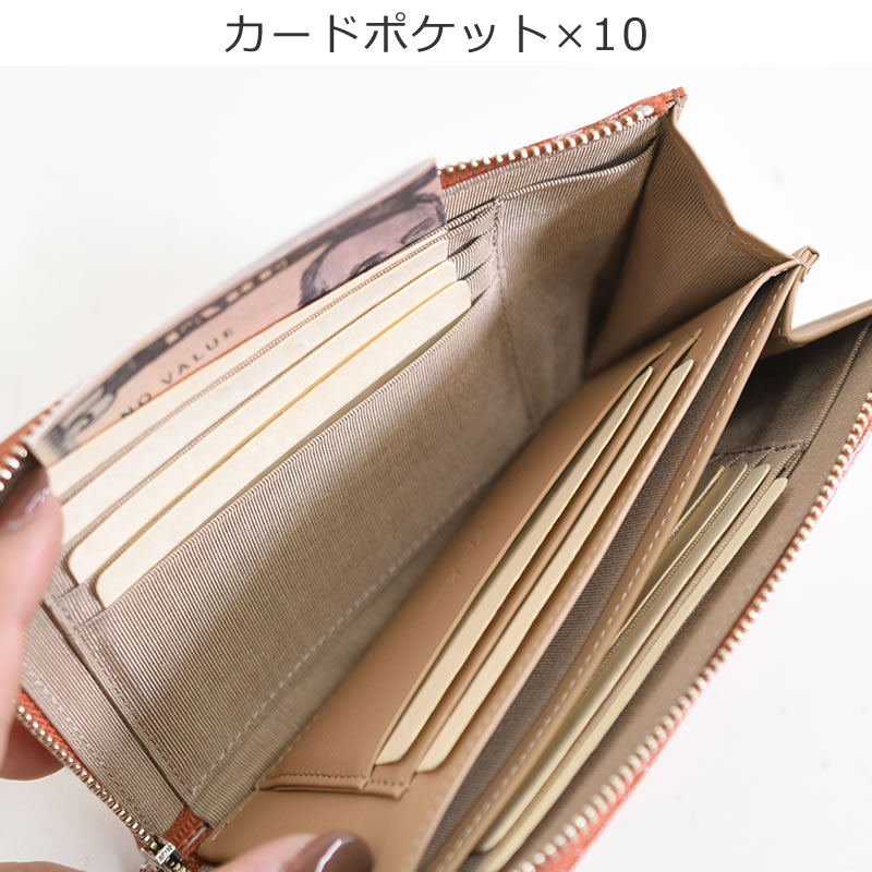 財布 レディース ミニ ファスナーミニ財布 l字 使いやすい 人気 おしゃれ ミニ財布 ブランド 30代 40代  薄マチ 軽量