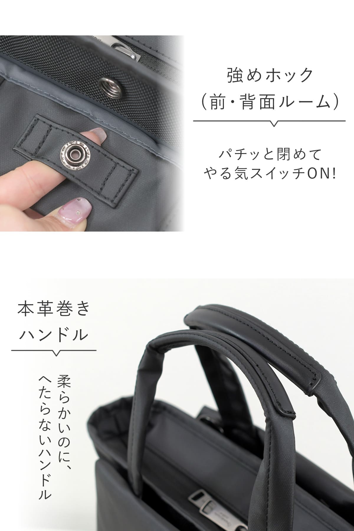 2way トートバッグ ショルダーバッグ ミニ レディース ナイロン 小さめ きれいめ 斜めがけ ハンドル 本革巻き 異素材アクセント