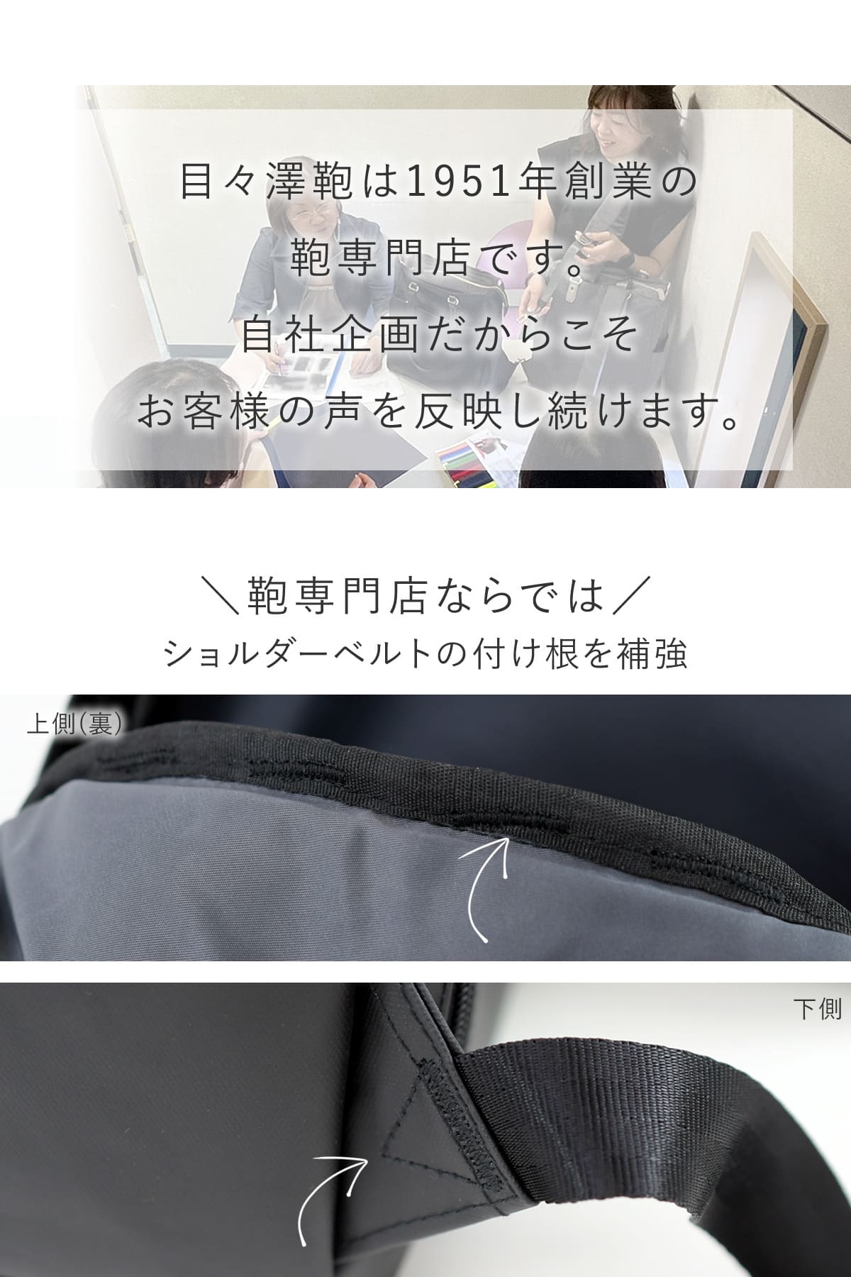 鞄専門店のリュック、お出かけにこれ欲しいの機能をたくさん詰め込みました