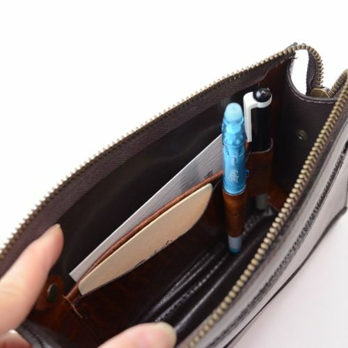 本革セカンドバッグ