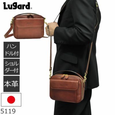 ショルダーバッグ 斜めがけ レザー 本革 ミニ 2way 牛革 LUGARD