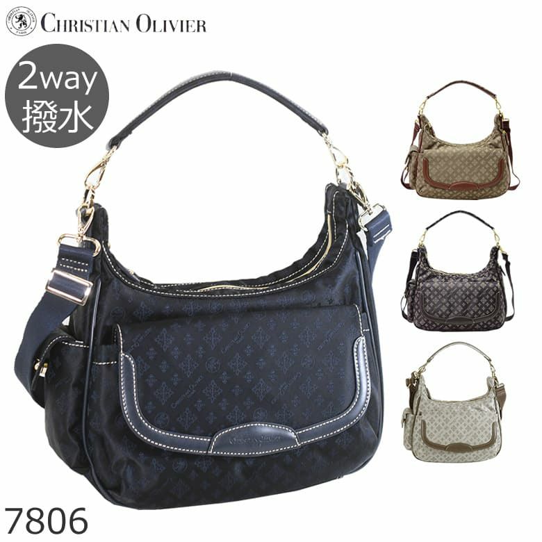 ショルダーバッグ 斜めがけ 肩掛け 2way 軽い 撥水 おしゃれ CHRISTIAN OLIVIER クリスチャンオリビエ ギフト レディース
