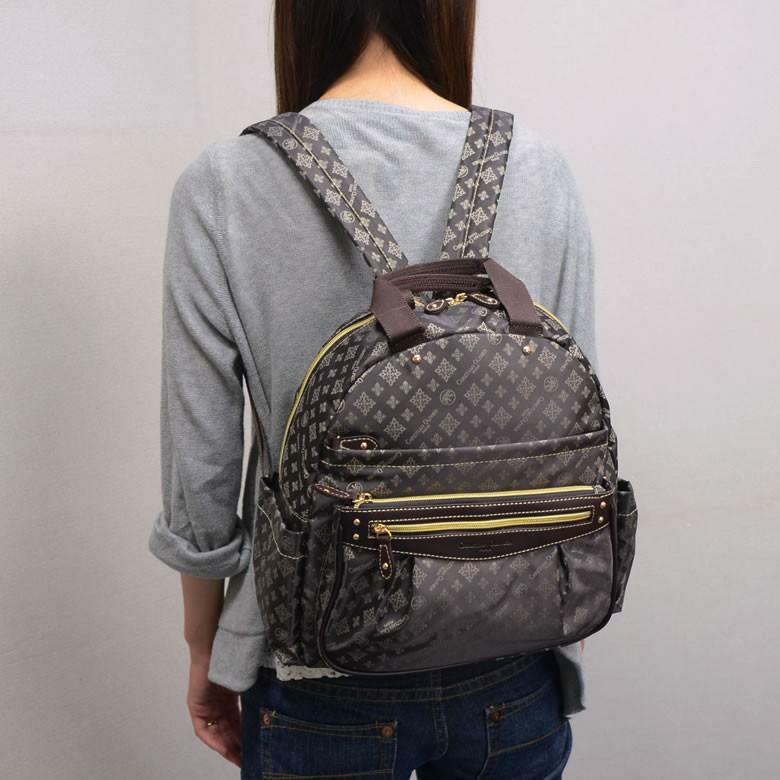 クリスチャンオリビエ バッグ リュック レディース 大人 軽い おしゃれ 通勤 旅行 カジュアル ジャガード 撥水 7818