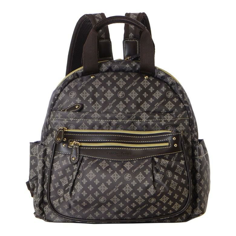 クリスチャンオリビエ バッグ リュック レディース 大人 軽い おしゃれ 通勤 旅行 カジュアル ジャガード 撥水 7818