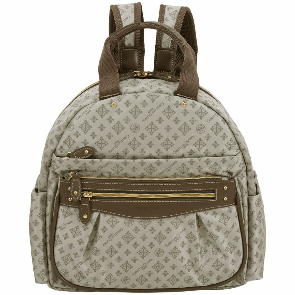 クリスチャンオリビエ バッグ リュック レディース 大人 軽い おしゃれ 通勤 旅行 カジュアル ジャガード 撥水 7818