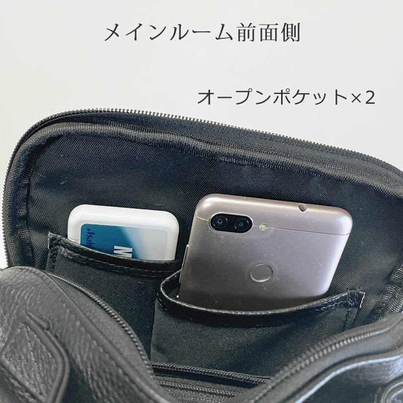 ポーチ メンズ 小型 革 ブランド おしゃれ レザー タバコ スマホ iPhone ショルダーポーチ 財布 ポーチ メインルーム ショルダーバッグ