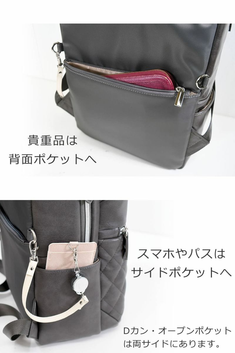 ビジネスリュック メンズ ブランド 大容量 おすすめ 30代 オフィスカジュアル リュック オンオフ兼用 pc対応 機能的 ポケット充実 貴重品ポケット サイドポケット