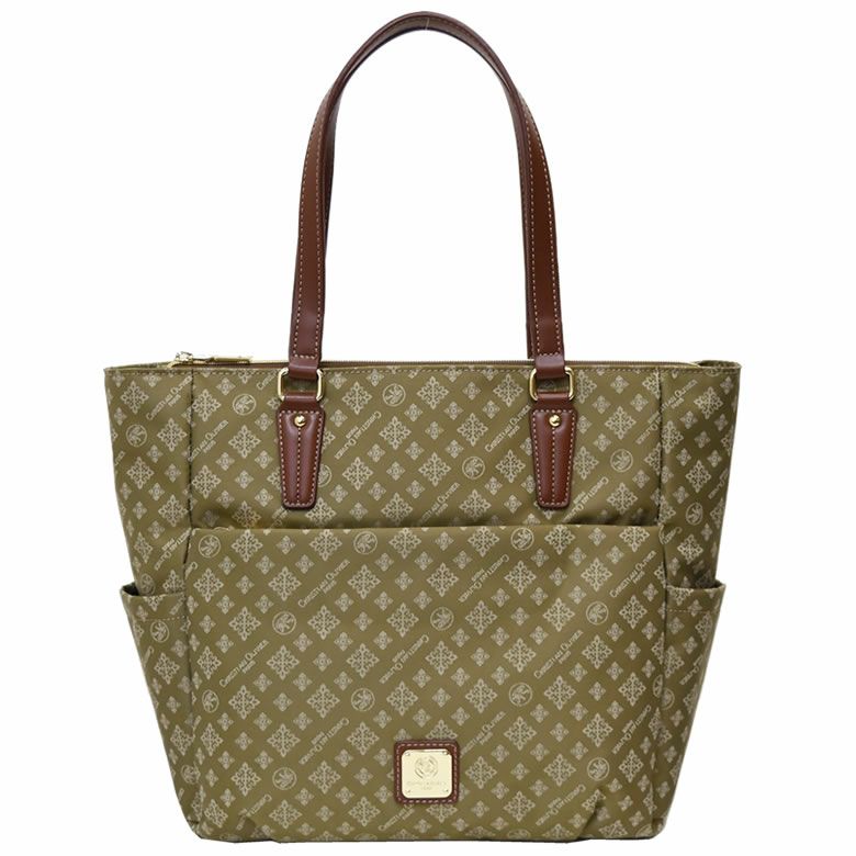 クリスチャンオリビエ バッグ トートバッグ レディース ブランド 人気 a4 レッスンバッグ  ネイビー 紺 コン