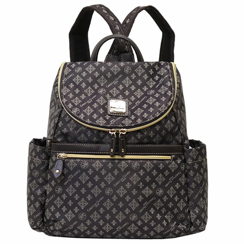 クリスチャン リュックサック レディース 大人 女性 ブランド 人気 旅行 軽量 40代 50代 国内旅行 軽い お出かけ習い事 旅行 ベージュ モカ チョコ