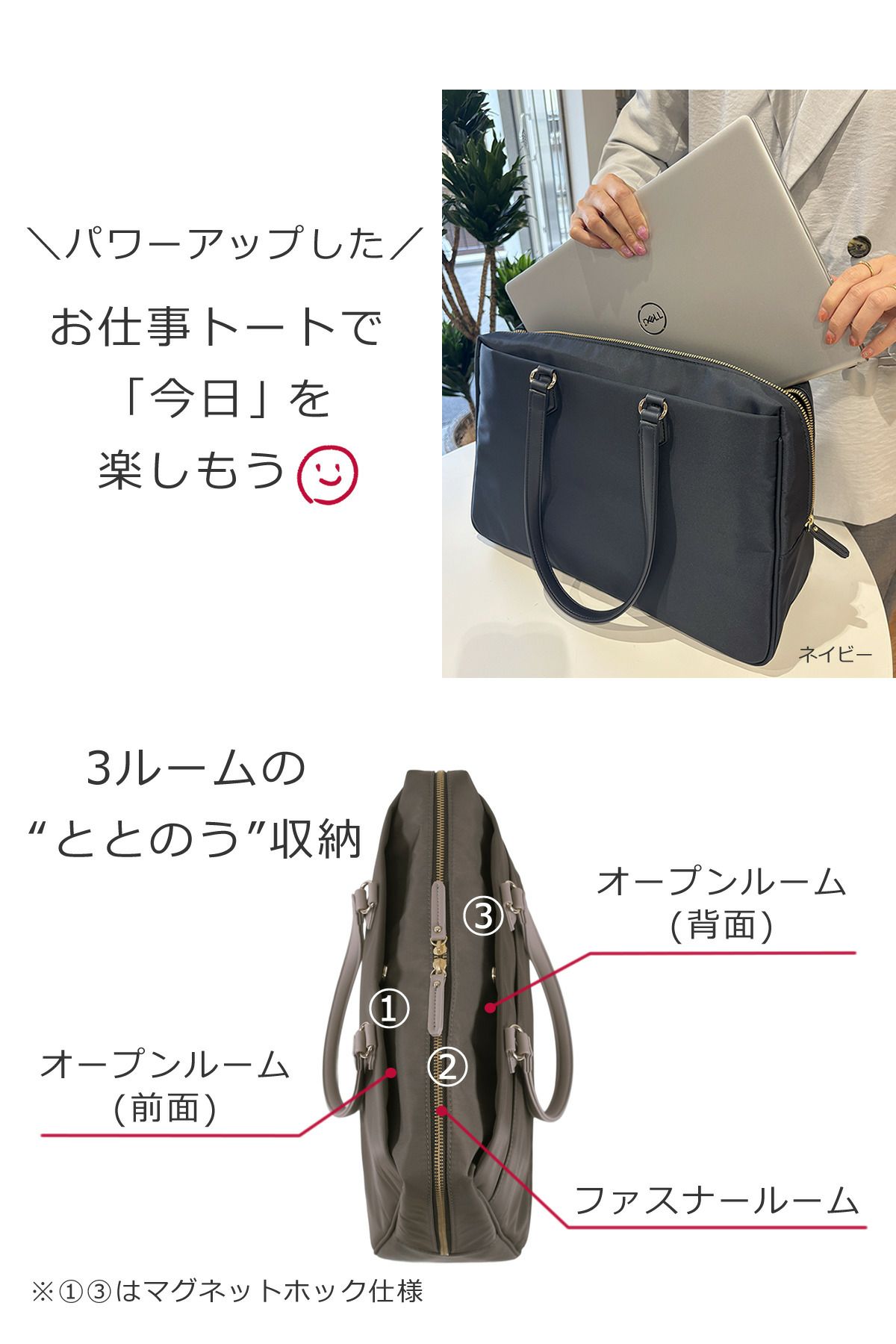 通勤バッグ トートバッグ レディース 人気 40代 通勤バッグ ビジネスバッグ 代女性 肩掛け 軽量 軽い ナイロンノートパソコン  ポケット充実 多機能ポケット