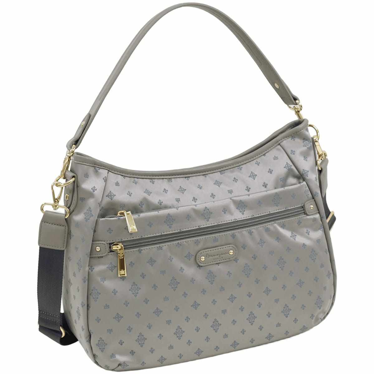 ショルダーバッグ レディース 斜めがけ 2way 軽い 軽量 大きめ 大容量 おしゃれ ブランド 人気 大人可愛い斜めがけバッグ トートバッグ 肩掛け 2wayバッグ 超軽量 たくさん入る とにかく軽い 40代 50代 60代 ブラック 黒 くろ クロ 目々澤鞄 ティアラム