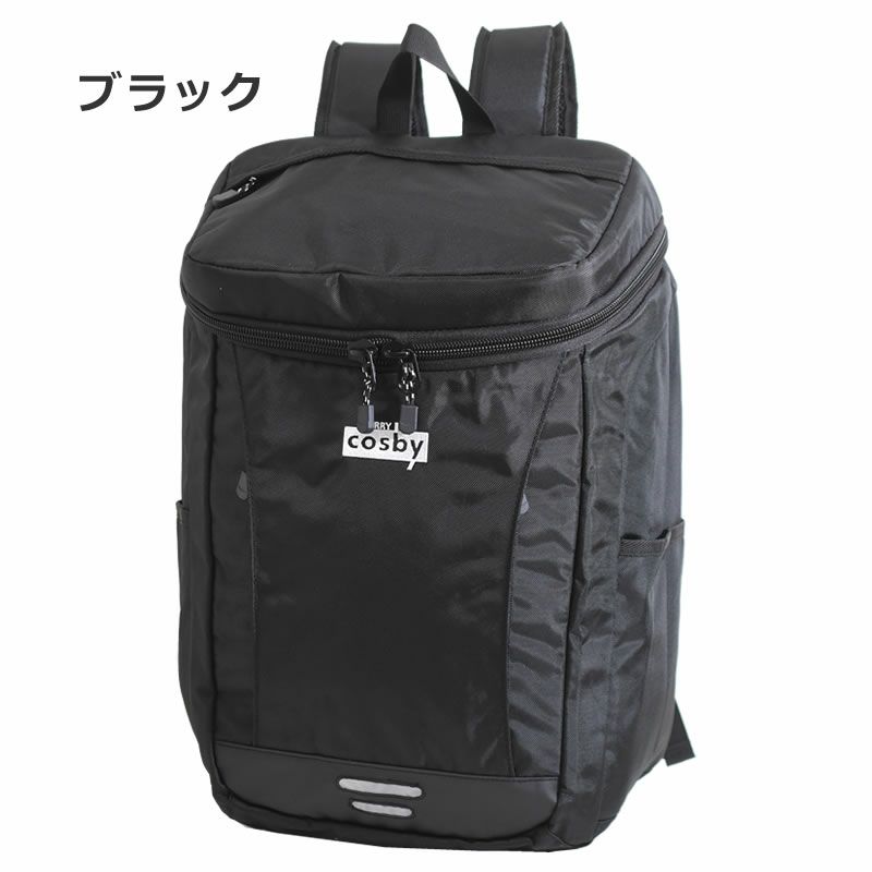 リュック 通学リュック ビジネスリュック スクエアリュック フラップリュック 35L 黒リュック ブランド 人気 男子 女子 高校生 大学生 レインカバー付き ビジネス コスビー