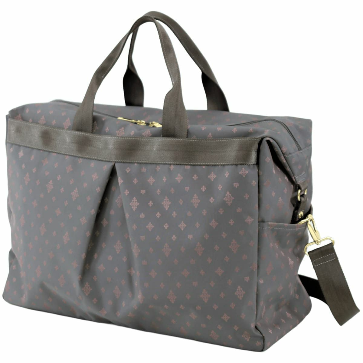 ボストンバッグ レディース ブランド おしゃれ 旅行 人気 かわいい 2泊 軽量 大容量 旅行バッグ ナイロン トートバッグ 大きめ 40代 トラベル 女性トラベルバッグ キャリーオン 機内持ち込み ブラック 黒 くろ クロ グレー 灰色ベージュ ペールトーン 淡色