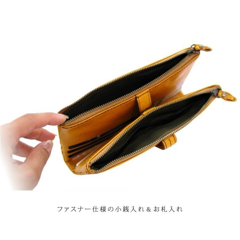 ダコタ クラプトン 長財布 財布ブランド ファスナー レディース ブランド 大容量 折りたたみ財布 本革 イタリアンレザー おすすめ 色 人気 おしゃれ dakota