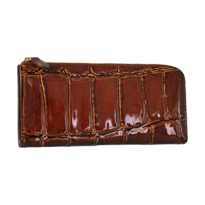 Arukan アルカン 長財布 レディース L字ファスナー 本革 日本製