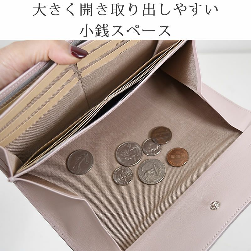 アルカン 財布 レディース 長財布 ブランド 人気 30代人気 40代人気 使いやすい 日本製 50代人気ギャルソン財布 イタリアンレザー