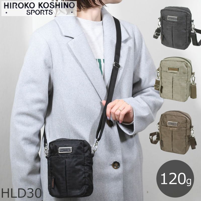 新商品HIROKO KOSHINO SPORTS(ヒロココシノスポーツ)ミニショルダーhld30