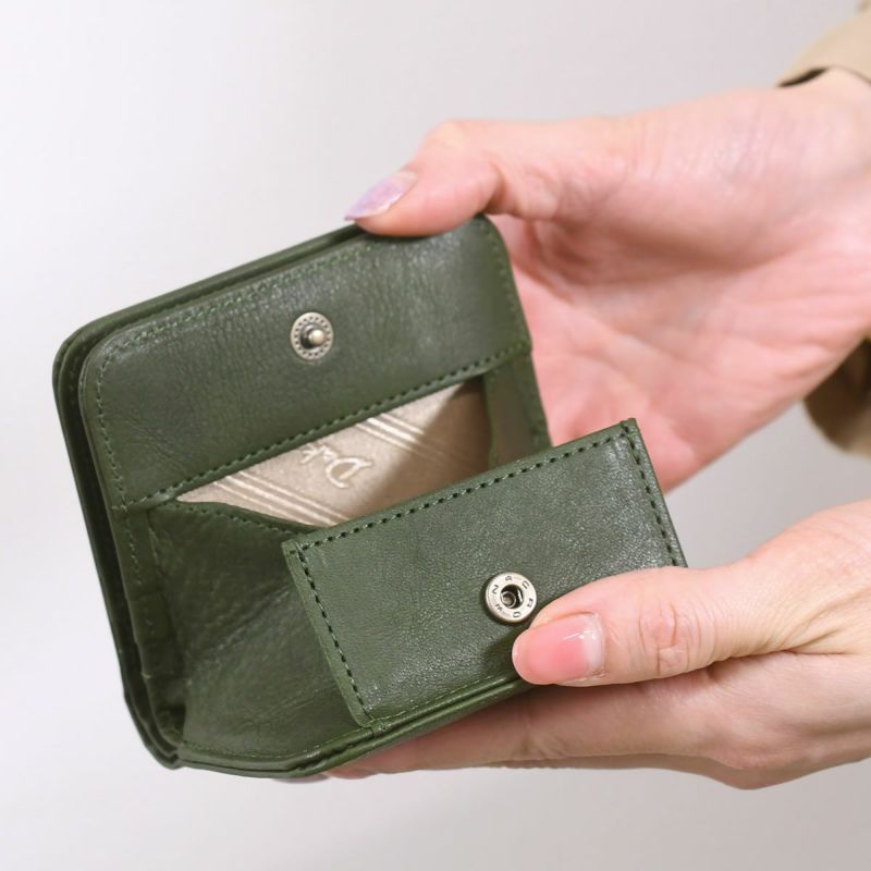 ダコタ 財布 ミニ レディース 二つ折り財布 ミニ財布 小さめ 人気 ブランド ラルゴ 日本製 使いやすい 折り財布 dakota