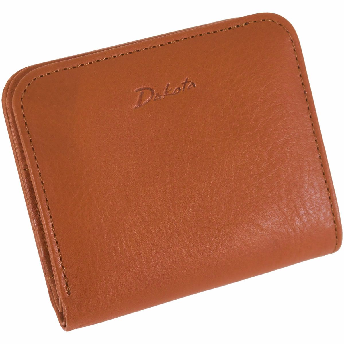 ダコタ 財布 ミニ レディース 二つ折り財布 ミニ財布 小さめ 人気 ブランド ラルゴ 日本製 使いやすい 折り財布 dakota キャメル きゃめる ブラウン ぶらう ん茶色