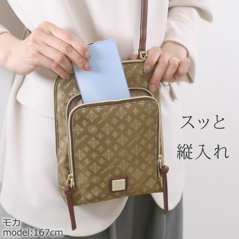 クリスチャンオリビエ ショルダーバッグ レディース 斜めがけ 軽い 