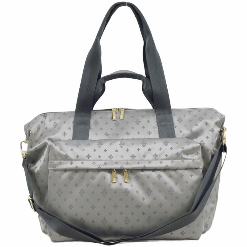 目々澤鞄 ボストンバッグ レディース TiaraM おしゃれ 人気 旅行 コンパクト 軽量 かわいい 1泊2泊 旅行バッグ 旅行カバン きれいめ ショルダーバッグ 3way 小さめ 2泊3日シルキーグレー