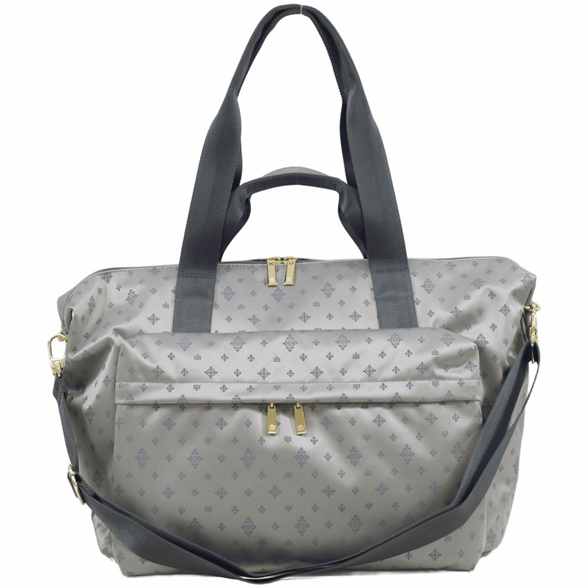 目々澤鞄 ボストンバッグ レディース TiaraM おしゃれ 人気 旅行 コンパクト 軽量 かわいい 1泊2泊 旅行バッグ 旅行カバン きれいめ ショルダーバッグ 3way 小さめ 2泊3日シルキーグレー