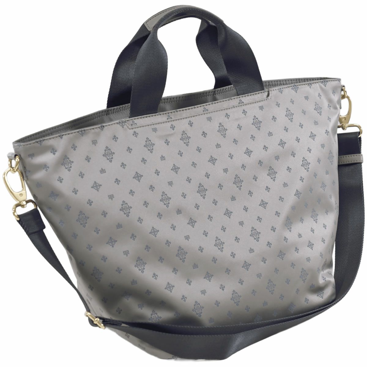 目々澤鞄トート レディース 大人可愛い 人気 40代 軽い 人気ブランド 50代 トートバッグ ナイロン おしゃれ 2way 大容量 A4 トートバッグ 通勤 仕事 ママバッグ TiaraM ティアラムシルキーグレー