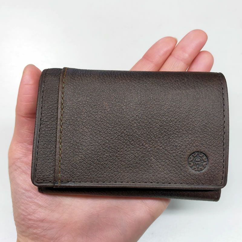 ダコタ 財布 メンズ 人気 ブラックレーベル 三つ折り財布 ミニ