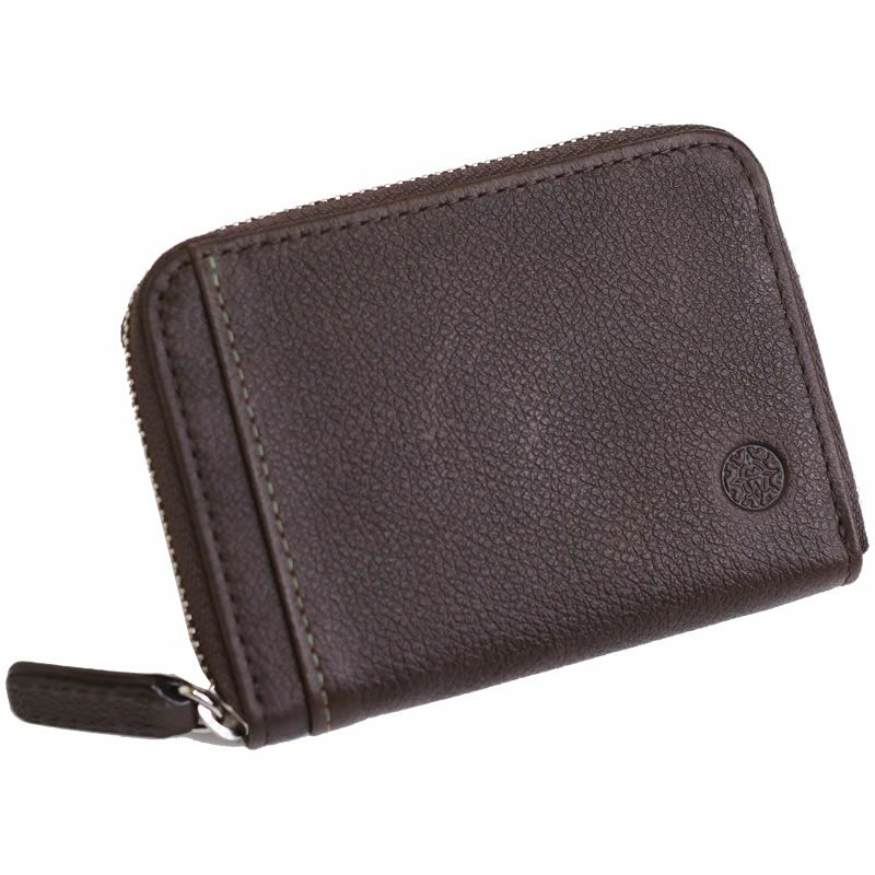 ダコタ　レザー コインケース ブラウン　カード オイルダコタレザーコインケース | sot online store