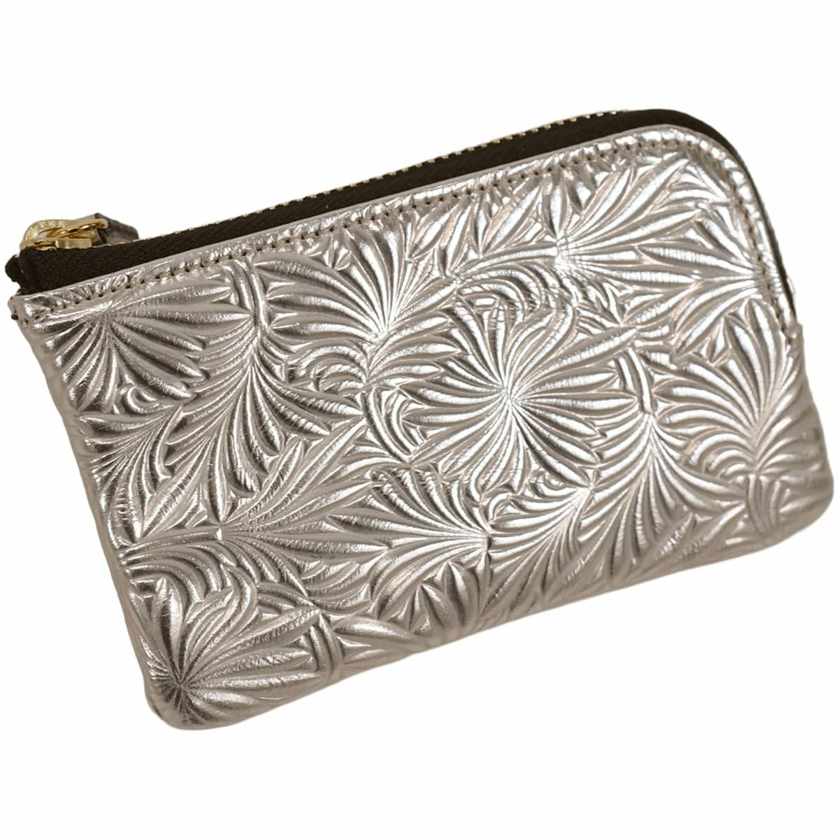 キーケース レディース 人気 ブランド コンパクト スマートキー 軽い 日本製 本革 ニュートラルグレイ490301