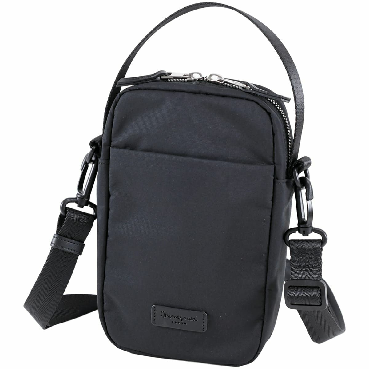 目々澤鞄 ショルダーバッグ メンズ 小さめ 斜めがけ 縦型 小さい ミニショルダー ナイロン 軽い ブランド 撥水 N.F 40001m