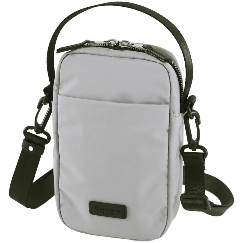 目々澤鞄 ショルダーバッグ メンズ 小さめ 斜めがけ 縦型 小さい ミニショルダー ナイロン 軽い ブランド 撥水 N.F 40001m