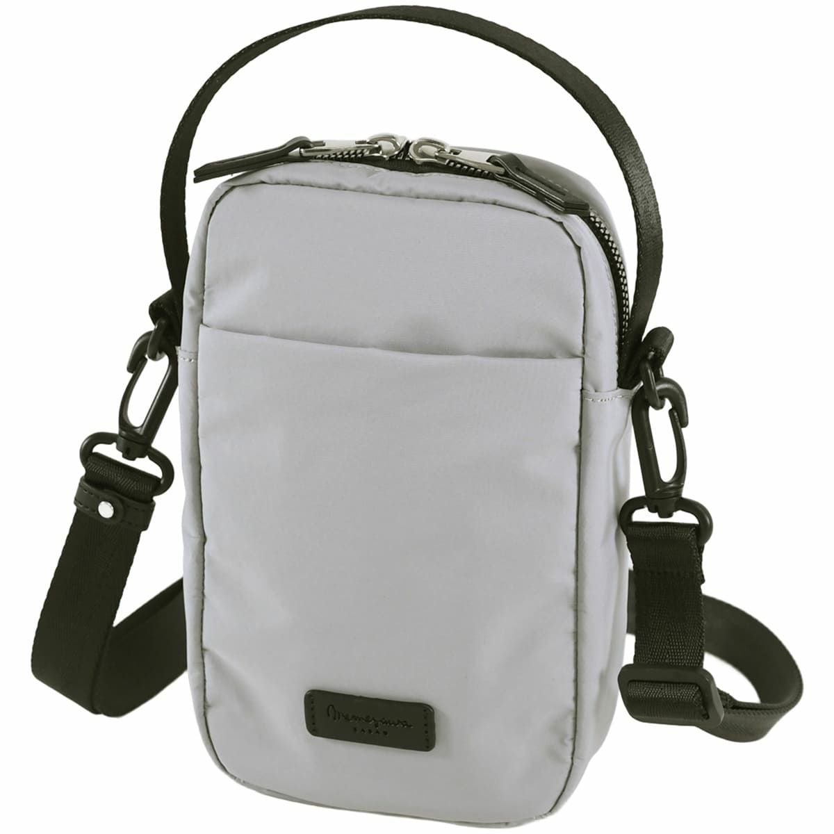 目々澤鞄 ショルダーバッグ メンズ 小さめ 斜めがけ 縦型 小さい ミニショルダー ナイロン 軽い ブランド 撥水 N.F 40001m