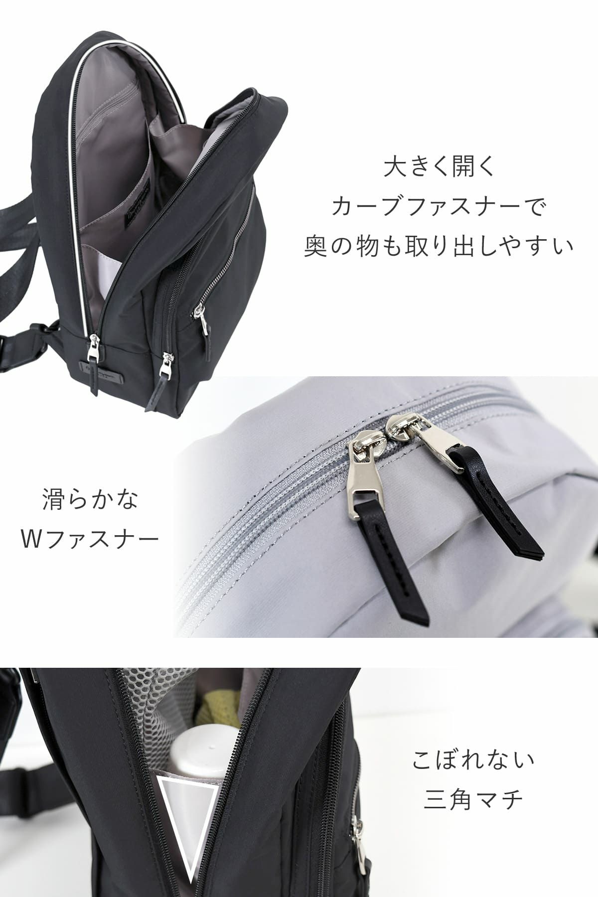 目々澤鞄 ボディバッグ メンズ 人気 40代 おしゃれ 50代 斜めがけ リュック 2way 縦型 撥水 N.F 40002m