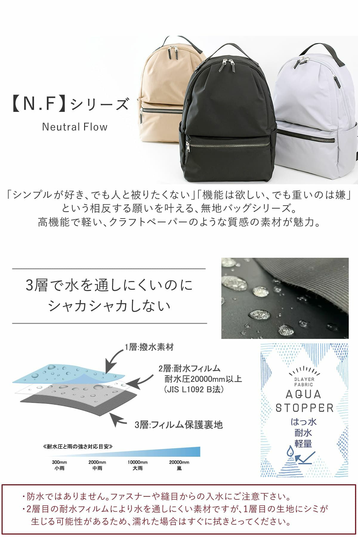 目々澤鞄 リュック メンズ A4 10L ナイロン 軽い 通勤 おしゃれ 大人 ブランド 旅行 カジュアル 撥水 N.F 40004m