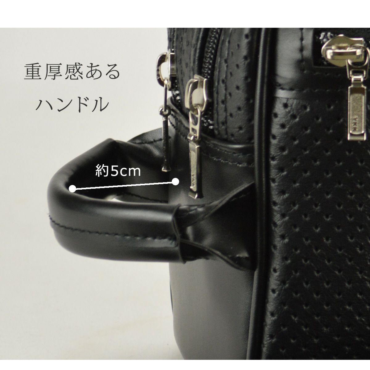 セカンドバッグ メンズ 日本製 40代 2ルーム 軽量 合皮製 豊岡鞄認定 ハンドル付き ブランド 25965