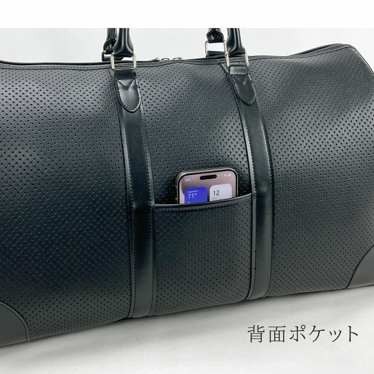 豊岡鞄 大人のメンズ 2way ボストンバッグ 40代 50代 男性 旅行・ゴルフ・ジム対応 日本製 10461