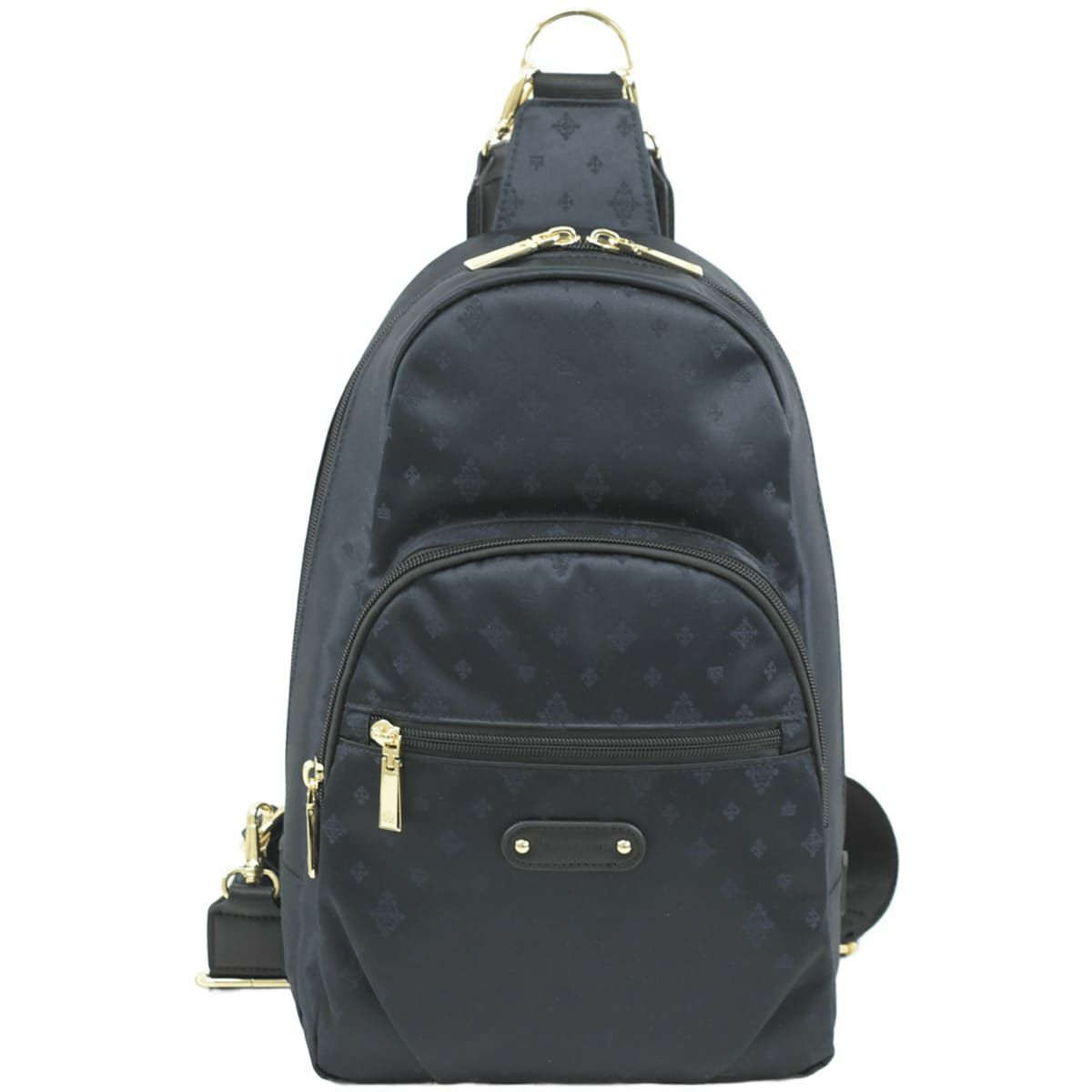 目々澤鞄 リュック レディース 小さめ 軽量 きれいめ 2way ボディバッグにもなる ミニリュック 斜めがけバッグ ブラック 